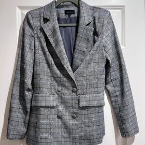 Majorelle Plaid Blazer